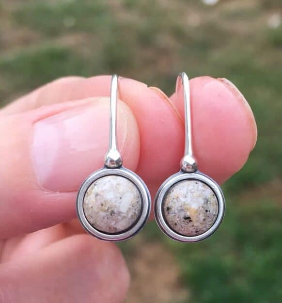 Pet Ash Earrings Sterling Silver Earrings, Pet Ashes, Pet Urn, Pet Memorial , Pet Cremation Jewelry KnotMyTail Pet Ash Earrings Sterling Silver Earrings, Pet Ashes, Pet Urn, Pet Memorial , Pet Cremation Jewelry KnotMyTail
