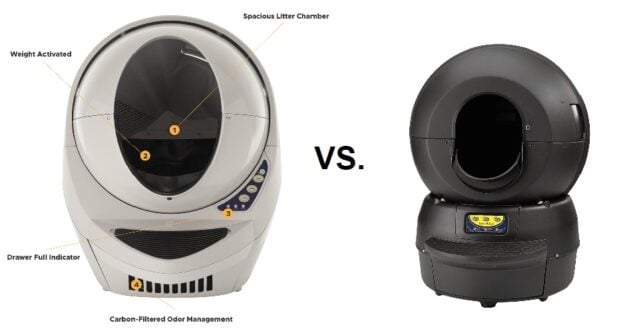 Litter-Robot 2 Classic vs the Litter-Robot 3 Open Air